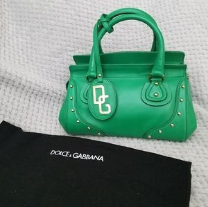 Dolce & Gabbana Mini Doctor Bag Purse Stud Handbag